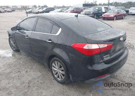 2014 Kia Forte Ex из США, поврежденный, VIN KNAFX4A82E5110640